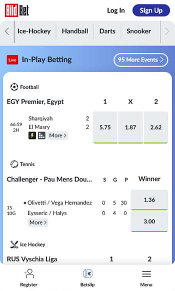 BildBet Sportwetten App