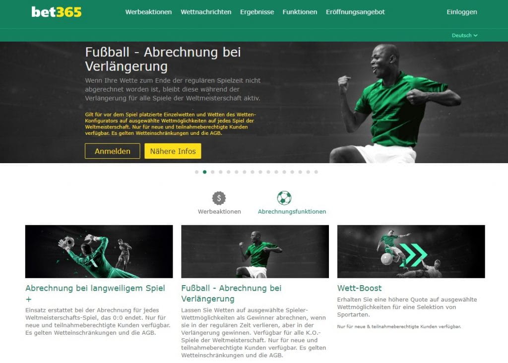 Bet365 Sonderaktionen